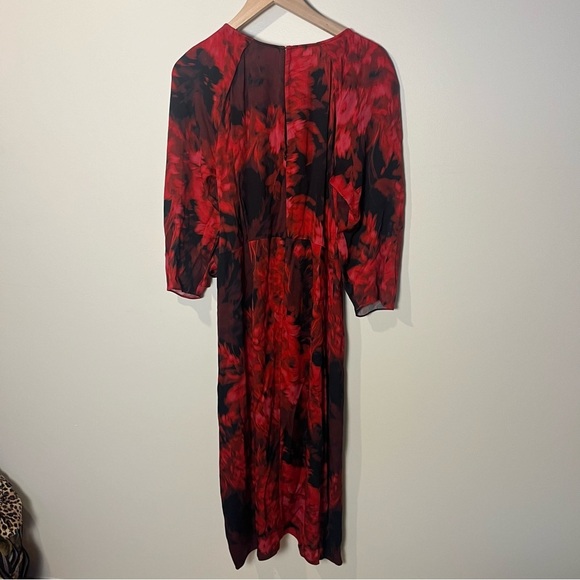 KOBI HALPERIN Halsey Floral-Print Midi Dress | medium - Picture 11 of 13